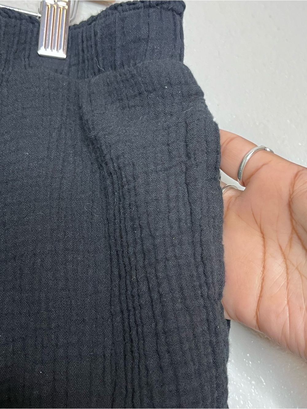 Jessica Simpson 100% Cotton Gauze Pull-On Ankle Pants - Picture 7 of 10
